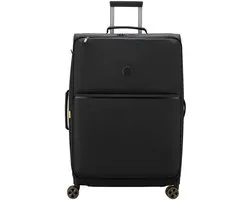 Valise à roulettes souple extensible Delsey Turenne L noire