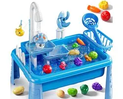 Interactieve Visspel Watertafel - Sinterklaas Cadeau - Watertafel speelgoed voor kinderen - Educatief Waterspeelgoed - Visspel voor kinderen - Watertafel voor peuters
