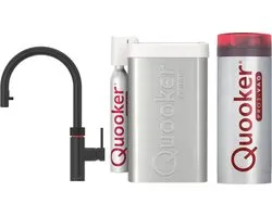 Quooker Flex Zwart met PRO3 Boiler + CUBE