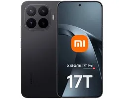 Xiaomi 17T Pro - 12GB RAM - 512GB - Zwart - Leica 5x Telephoto - Leica Live Moment - 7000mAh (typ) silicon-carbon batterij