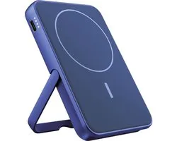Fresh 'n Rebel Magnetische Powerbank 5000 mAh - MagSafe geschikt - Draadloze Powerbank iPhone - USB-C - True Blue