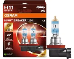 Osram Night Breaker 220 H11 64211NB220 ensemble