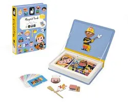 Janod - Magnetibook - Beroepen - Magneetboek Speelset