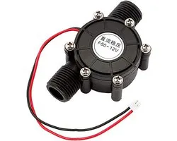 Turbine Flow Generator 12V DC, Micro Hydro Power Generator, Water Flow Generator, Laag Geluidsniveau, Geen Roest, Geen opvallende Kras Geel