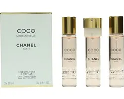 Chanel Coco Mademoiselle geschenkset, 3 navullingen