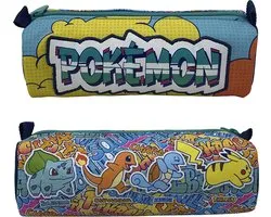 Pokémon - Etui - Pikachu - Squirtle - Charmander - Bulbasaur - Urban colours