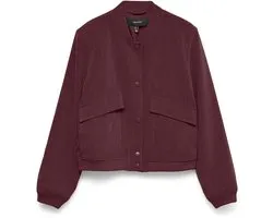 Vero Moda Veste Courte Vmamala Noos 10307303 Windsor Wine Femme Taille - M