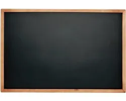 Seco krijtbord - ophangbord - 21 x 29.7cm - met lijst