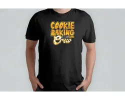 Cookie Baking Crew - T Shirt - Baking - CakeLife - Bakken - TaartTijd - Cooking - HomeChef - Funny - Koken - ZelfgemaaktLekker
