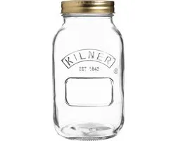 Kilner Weckpot Met Schroefdeksel - ø 9.5 cm / 1 Liter
