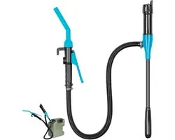 Pompe à carburant électrique - Pompe de transfert de liquide alimentée par batterie - Pompe à huile électrique portable - Pompe de siphonnage - Pompe de jerrycan - Pompe d'extraction automatique pour essence