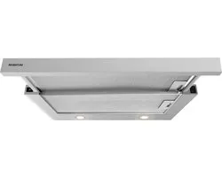 Inventum AKV6004RVS - Vlakscherm Dampkap - 60 cm - 335 m3/h - 3 standen - RVS