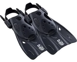 Palmes de snorkel compactes TUSA SPORT - Noir - Taille S (28-35)