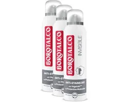 Borotalco Deo Invisible Spray 3x150ml