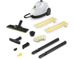 Kärcher SC 2 EasyFix Plus Stoomreiniger - Incl. extra accessoires - 3.2 bar - Oppervlakteprestatie 75 m² - Reservoir 1 l - Vloerreinigingsset EasyFix