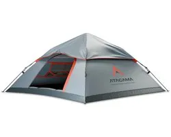 Atacama-kampeertent – Ultralichte pop-up tent – Compact en duurzaam – Perfect voor trektochten, bikepacking, survival- en outdooravonturen – Pop-up tent voor 3 personen