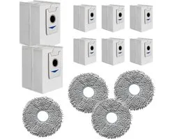 Accessoirespakket voor Ecovacs Deebot X2 Deebot X2 OMNI Deebot X2 PRO - Stofzuigerzak [partij 8] Microvezeldoekje [partij 4]