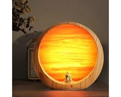 MMP® Sunset Lamp - Sfeerverlichting - TikTok Lamp - 8x19x20cm - Bruin