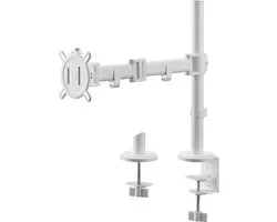 Support de moniteur universel One For All DM2120 Smart-line - bras de moniteur simple - VESA 100x100 - blanc