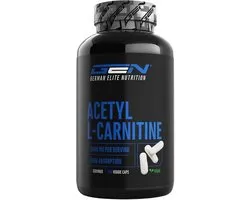 Acetyl L-Carnitine 3000 - 250 Capsules - 3000 mg per dosering - extra sterk - 100% acetyl L-carnitine - sterke L-carnitine vorm - laboratoriumgeteste kwaliteit - vegan - German Elite Nutrition