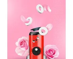 Capsules parfumées Numatic senteur rose - 10 pièces - adaptées aux aspirateurs balais Henry et Hetty Quick - Rose Scent Pods