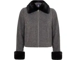 Jimmy Sanders Jas Dames Antraciet - Xl