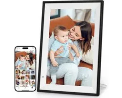 AEEZO Digital Photo Frame with WLAN 10.1 inch, 1280x800 IPS Touch Screen Electronic Photo Frame, 32GB Storage, Auto Rotation, Supports Micro SD Card