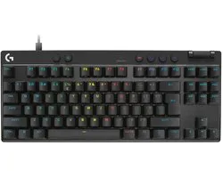 Logitech G Pro X TKL Rapid - Bedrade Gaming Toetsenbord - Qwerty US - Zwart