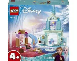LEGO 43238 ǀ Disney Princess Elsa's Frozen kasteel Bouwbaar Speelgoed met Elsa en Anna Poppetjes