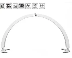 RickiParodi Hi-Lite – Professionele Nagellamp – Half Moon – LED – 24W – Opvouwbaar
