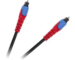 Câble optique Cabletech - SPDIF (optique) (m) vers SPDIF (optique) (m) - 1,5 mètre - Zwart