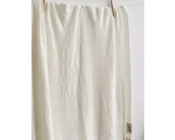 Bold Bamboo babydeken Freja - 100% Organisch Bamboe - Knit - Ecru