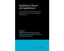 International Symposia in Economic Theory and EconometricsSeries Number 6- Equilibrium Theory and Applications