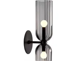 Applique TooLight APP1208-2W - E14 - 37,5 x 11 cm - Zwart