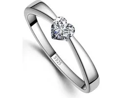 Bague Ring Femme - Ring Cœur - Ajustable