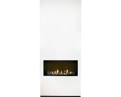 Xaralyn Bio-ethanol haard - Ambiance BCW - wit hout - 3,5 KW verwarming - echte vlammen - geen rookafvoer nodig