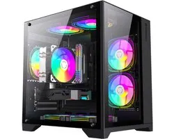 GameMax Infinity Mini BK Micro Tower Zwart