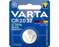 Varta CR 2032 - Lithium Knoopcel batterij - 3 Volt - 1 stuk