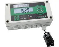 Schabus GX-D500 Kooldioxidemelder Met externe sensor werkt op het lichtnet Detectie van Kooldioxide