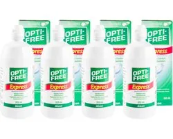 OptiFree Express 4x355ml - solution pour lentilles - lentilles souples