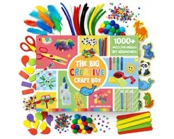Grafix XXL Craft Case for Enfants - plus de 500 pièces - Hobby Kit - Craft Box | dans un étui de rangement pratique