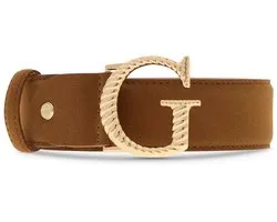 Guess verstelbare riem, cognac bruin
