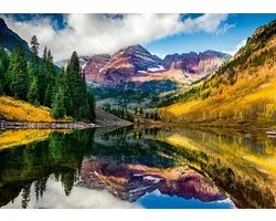 Ravensburger puzzel Aspen, Colorado - 1000 stukjes landschap.
