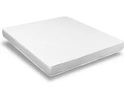 Mousse froide HR55 - Matelas - 200x190 x 20 cm - Medium + Housse en bambou
