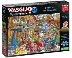 Jumbo Wasgij Mystery 24 - Paniek in het museum! - 1000 stukjes puzzel - Legpuzzel