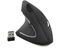 WiseGoods Premium Ergonomische Verticale Muis - Linkshandige Computermuis Voor Optimale Comfort - PC & Laptop Accessoires - Zwart