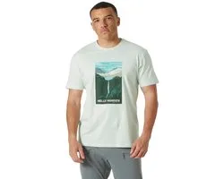 Helly Hansen Massif Graphic T-shirt Met Korte Mouwen Groen M Man