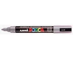 Uni POSCA paintmarker PC-5M, 1,8 - 2,5 mm, grijs 6 stuks