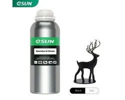 eSun - eResin Standard Resin, Zwart - 1kg
