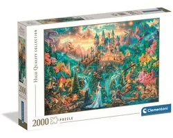 Clementoni puzzle Legends of the Hidden Realm 2000 pièces adultes.